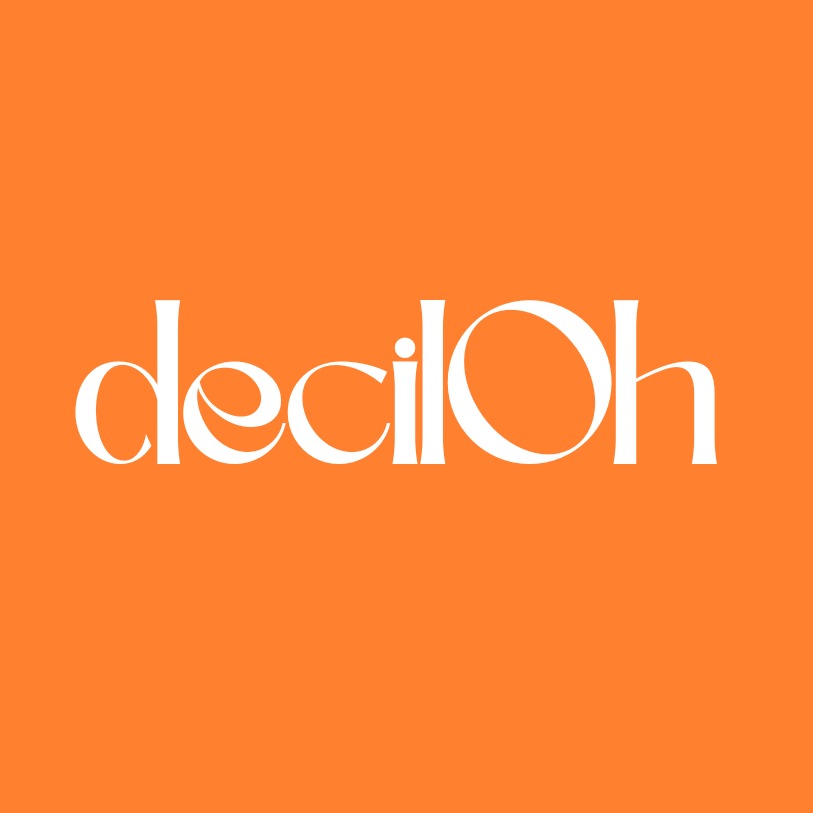 Logo deciloh, postales y papelería ilustrada